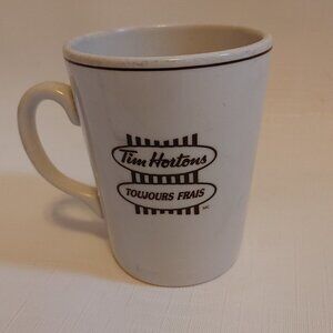 TIM HORTONS "Always Fresh" Coffee Tea Mug STEELITE England